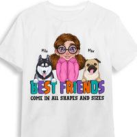 Personalized Gift Friends Come In All Shapes And Sizes Shirt - Hoodie - Sweatshirt 24120 thumb 1