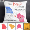 Personalized Gift For Long Distance Friends Watercolor Maps Pillow 24121 1
