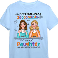 Personalized Gift I Have A Daughter Who Speaks A Lot Shirt - Hoodie - Sweatshirt 24123 thumb 1