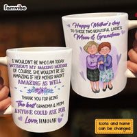 Personalized Grandma And Mom Thank You Mug 24128 thumb 1