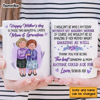 Personalized Grandma And Mom Thank You Mug 24128 thumb 1
