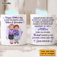 Personalized Grandma And Mom Thank You Mug 24128 thumb 1