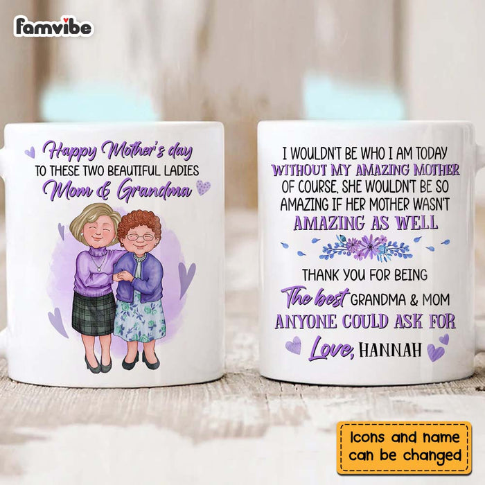 Personalized Grandma And Mom Thank You Mug 24128 1