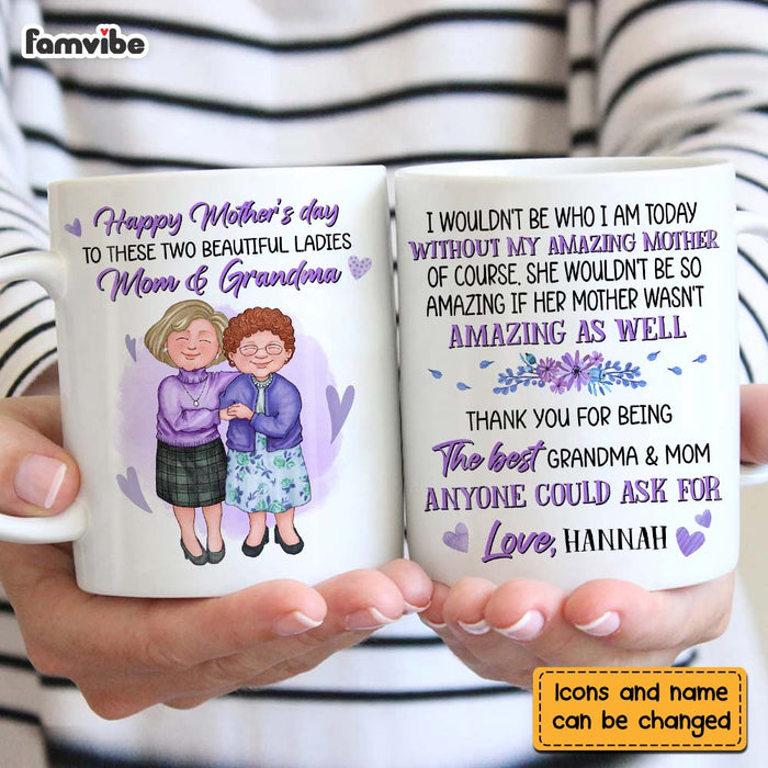 Personalized Grandma And Mom Thank You Mug 24128 1