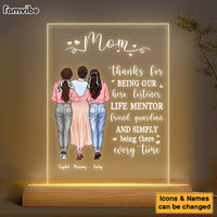 Personalized To My Mom Plaque LED Lamp Night Light 24130 thumb 1
