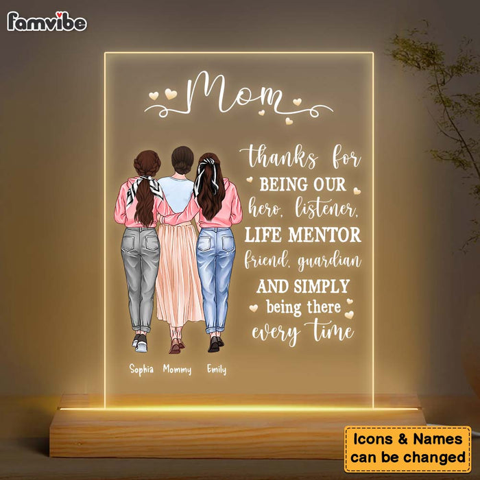 Personalized To My Mom Plaque LED Lamp Night Light 24130 1