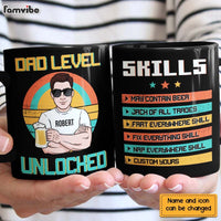 Personalized Gift for Dad Level Unlocked Mug 24134 thumb 1