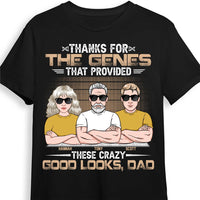 Personalized Gift For Dad Thanks For The Genes Shirt - Hoodie - Sweatshirt 24146 thumb 1