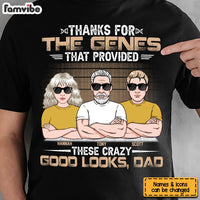 Personalized Gift For Dad Thanks For The Genes Shirt - Hoodie - Sweatshirt 24146 thumb 1