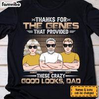 Personalized Gift For Dad Thanks For The Genes Shirt - Hoodie - Sweatshirt 24146 thumb 1