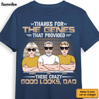 Personalized Gift For Dad Thanks For The Genes Shirt - Hoodie - Sweatshirt 24146 thumb 1