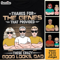 Personalized Gift For Dad Thanks For The Genes Shirt - Hoodie - Sweatshirt 24146 thumb 1
