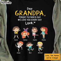 Personalized Gift For Grandpa We Love You Every Day Shirt - Hoodie - Sweatshirt 24150 thumb 1