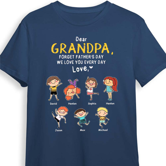 Personalized Gift For Grandpa We Love You Every Day Shirt - Hoodie - Sweatshirt 24150 1