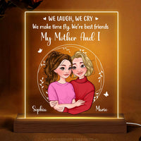 Personalized  My Mother And I Plaque LED Lamp Night Light 24152 thumb 1