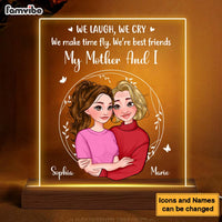 Personalized  My Mother And I Plaque LED Lamp Night Light 24152 thumb 1