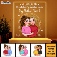 Personalized  My Mother And I Plaque LED Lamp Night Light 24152 thumb 1