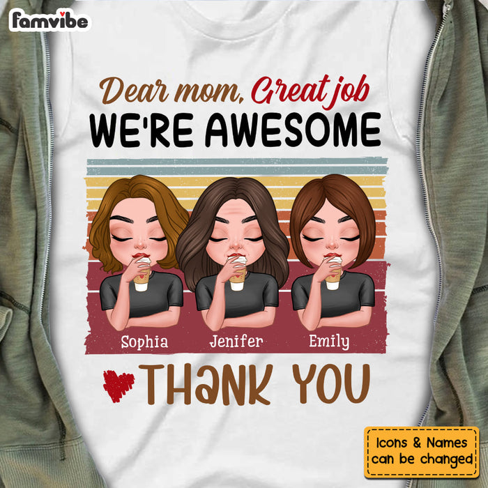 Personalized Mom We Are Awesome Shirt - Hoodie - Sweatshirt 24155 1