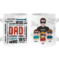 Personalized Gift for The Man The Myth Daddy The Legend Mug 24158 thumb 1