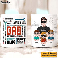 Personalized Gift for The Man The Myth Daddy The Legend Mug 24158 thumb 1