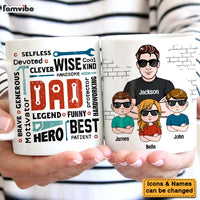 Personalized Gift for The Man The Myth Daddy The Legend Mug 24158 thumb 1