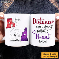 Personalized Gift For Long Distance Stage Map Mug 24162 thumb 1