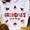 Personalized Grandma's Love Bugs Shirt - Hoodie - Sweatshirt 24171 1