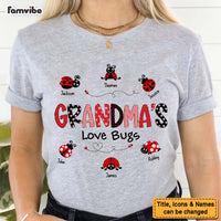 Personalized Grandma's Love Bugs Shirt - Hoodie - Sweatshirt 24171 thumb 1