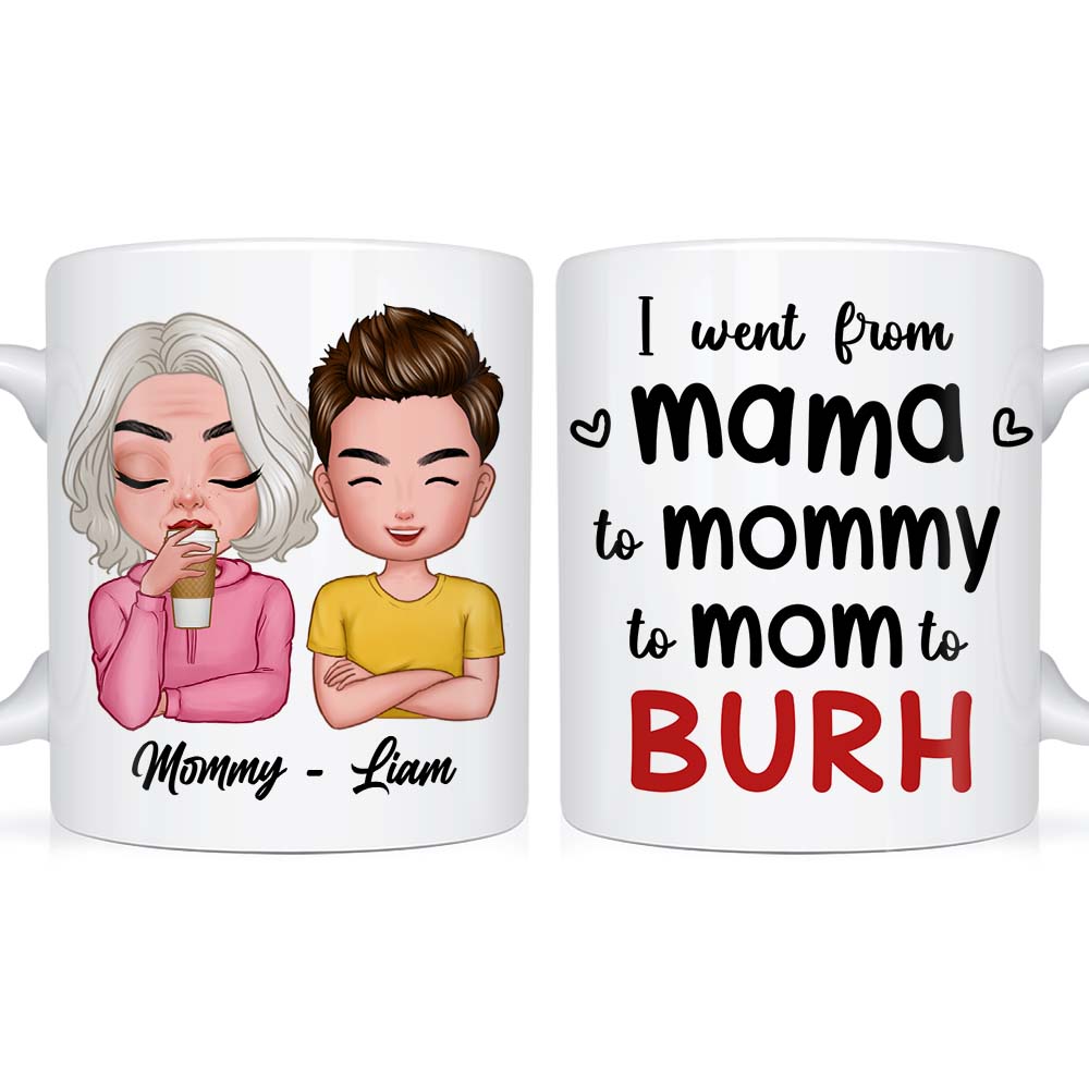 Personalized Funny Mom Bruh Mug 24175 Primary Mockup