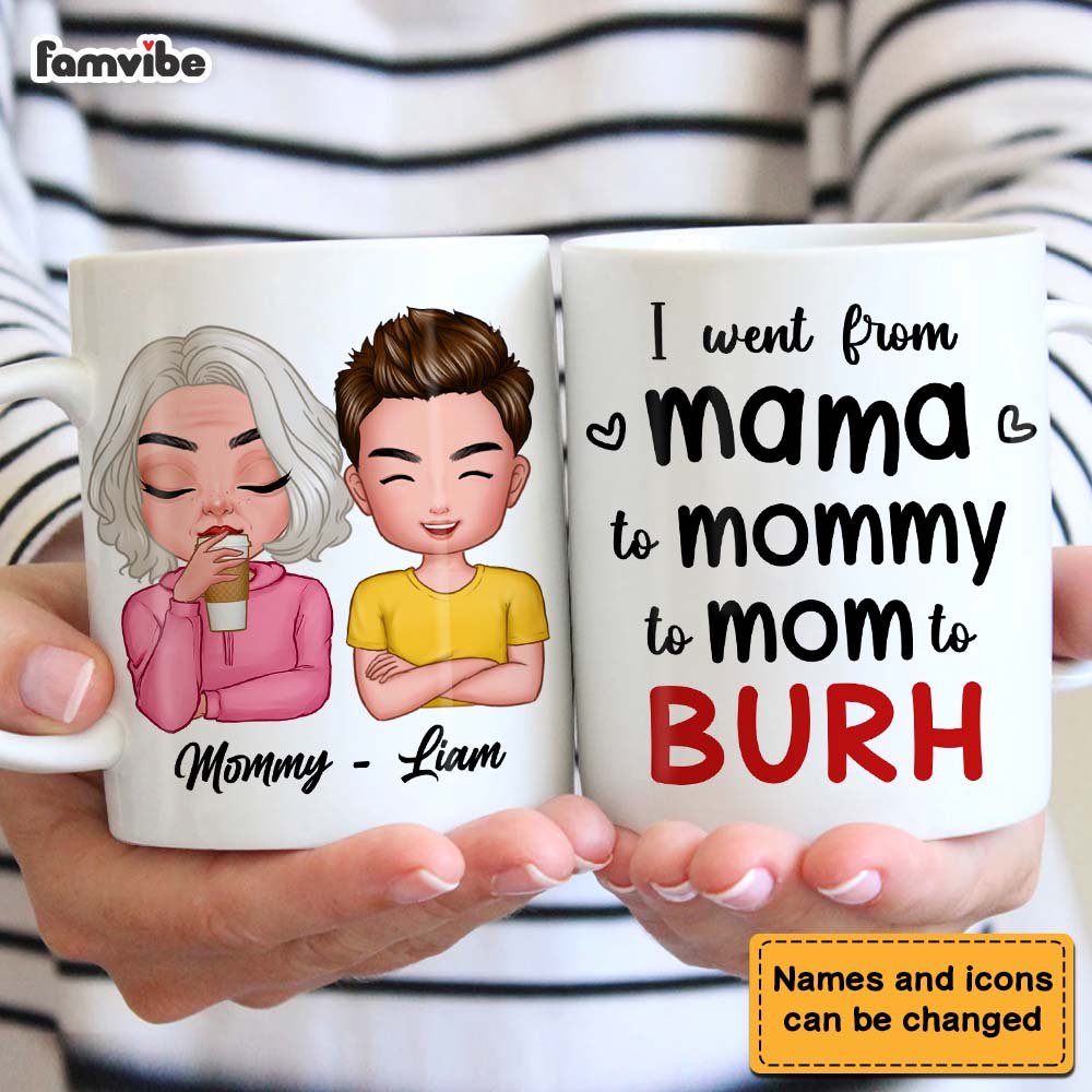 Personalized Funny Mom Bruh Mug 24175 Primary Mockup