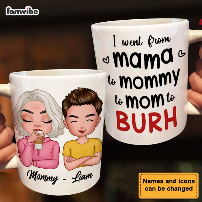 Personalized Funny Mom Bruh Mug 24175 1
