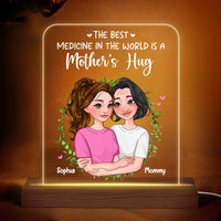 Personalized  Mother's Hug Plaque LED Lamp Night Light 24185 thumb 1