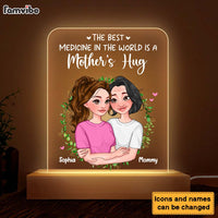 Personalized  Mother's Hug Plaque LED Lamp Night Light 24185 thumb 1
