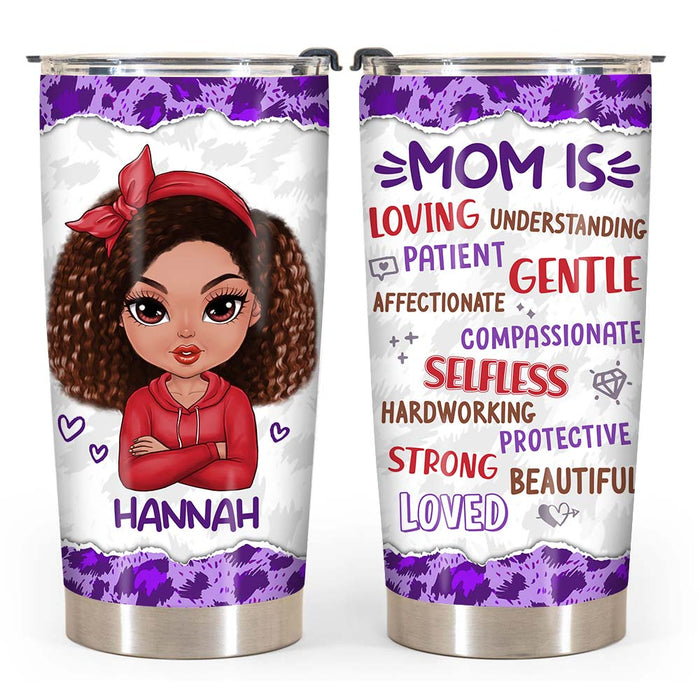 Personalized Gift For Mom Loving Steel Tumbler 24187 1