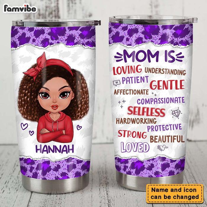 Personalized Gift For Mom Loving Steel Tumbler 24187 1