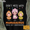 Personalized Gift For Mom Don't Mess With  Mamasaurus Shirt - Hoodie - Sweatshirt 24191 1