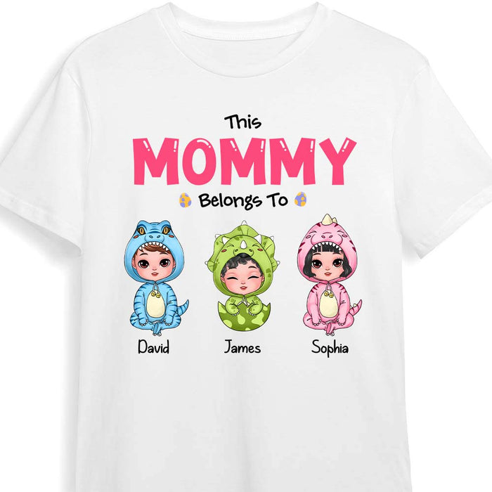 Personalized Gift For Mom This Mom Belongs To Shirt - Hoodie - Sweatshirt 24193 1