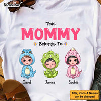 Personalized Gift For Mom This Mom Belongs To Shirt - Hoodie - Sweatshirt 24193 thumb 1