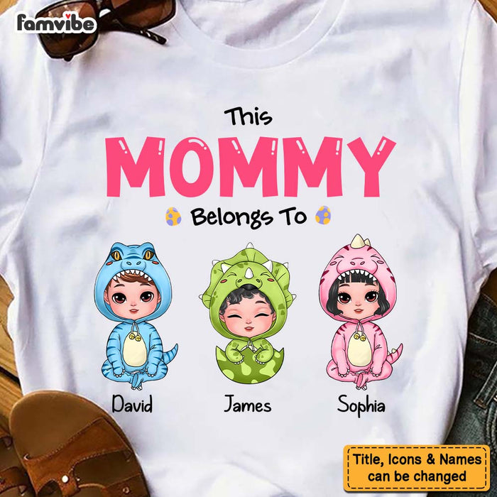 Personalized Gift For Mom This Mom Belongs To Shirt - Hoodie - Sweatshirt 24193 1