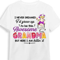 Personalized Gift For Awesome Grandma Shirt - Hoodie - Sweatshirt 24196 thumb 1