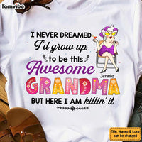 Personalized Gift For Awesome Grandma Shirt - Hoodie - Sweatshirt 24196 thumb 1