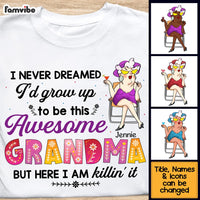 Personalized Gift For Awesome Grandma Shirt - Hoodie - Sweatshirt 24196 thumb 1