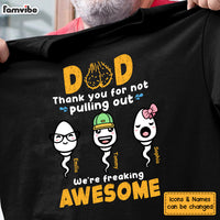 Personalized Gift Thank You For Not Pulling Out Shirt - Hoodie - Sweatshirt 24198 thumb 1