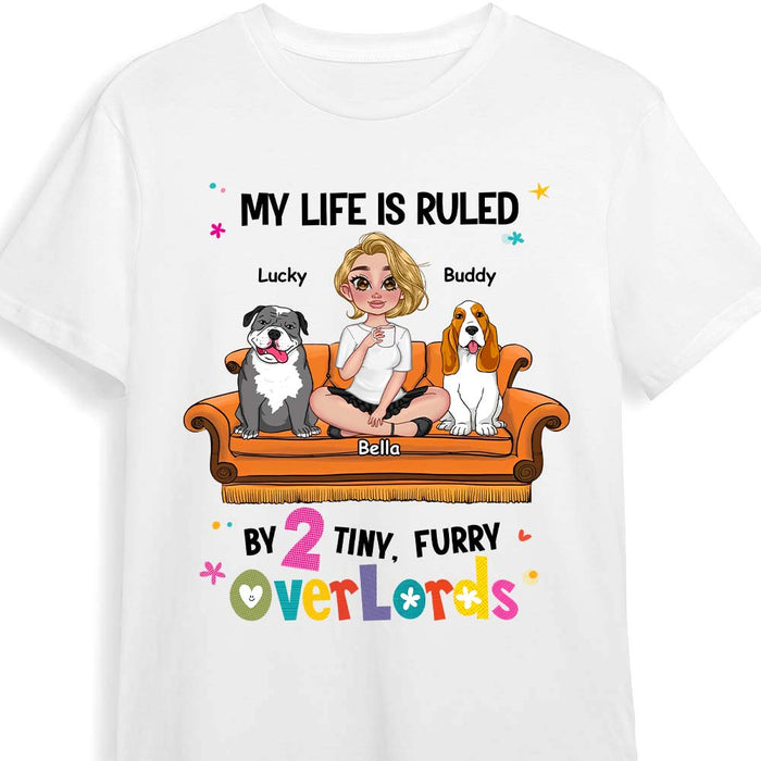 Personalized Gift My Life Is Ruled By Tiny Furry Overlords Shirt - Hoodie - Sweatshirt 24205 1