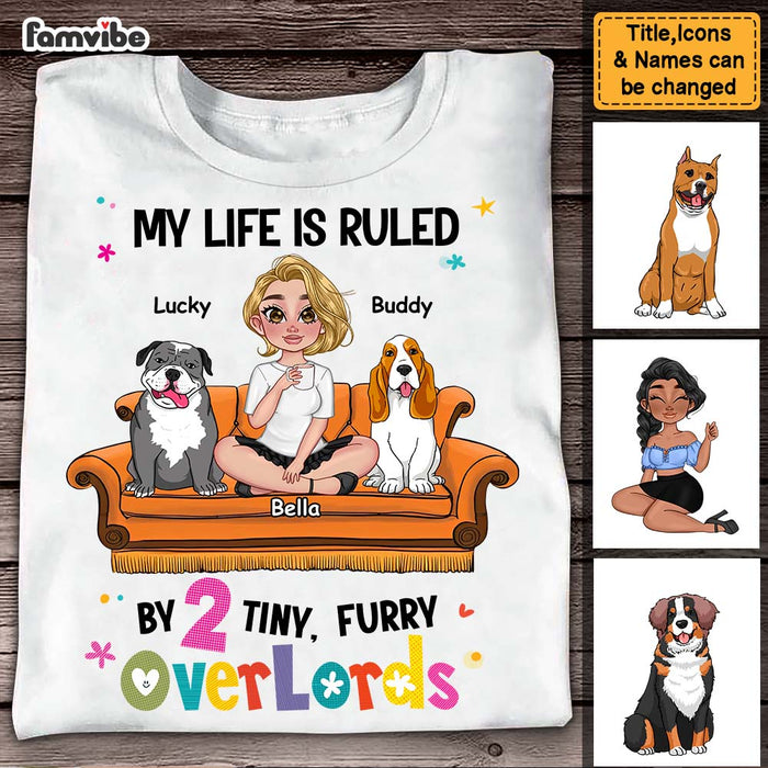 Personalized Gift My Life Is Ruled By Tiny Furry Overlords Shirt - Hoodie - Sweatshirt 24205 1