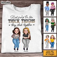 Personalized Thick Thighs Friends Shirt - Hoodie - Sweatshirt 24211 thumb 1