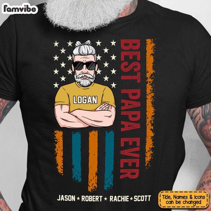 Personalized Gift For Grandpa Shirt - Hoodie - Sweatshirt 24215 1