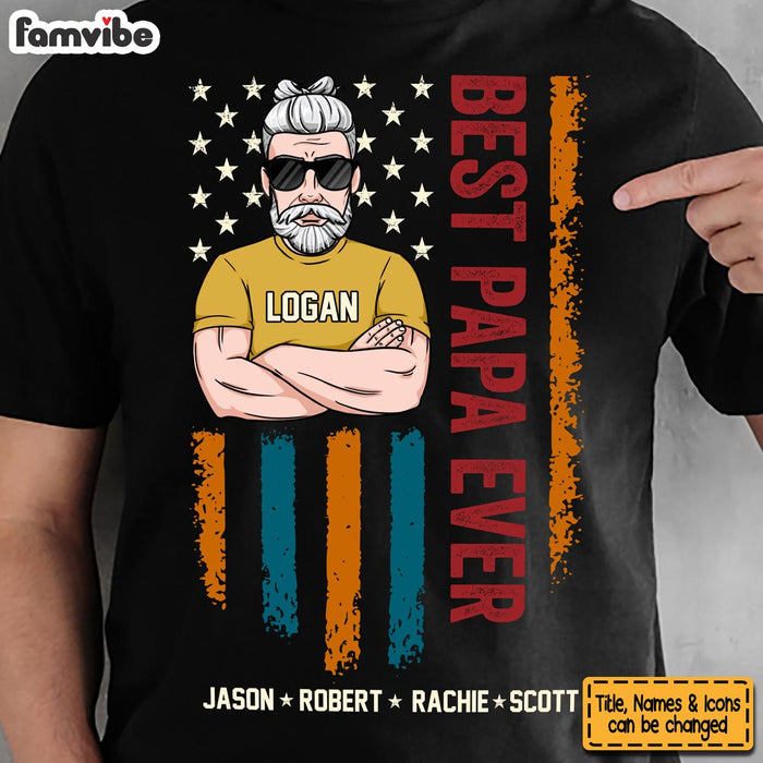 Personalized Gift For Grandpa Shirt - Hoodie - Sweatshirt 24215 1