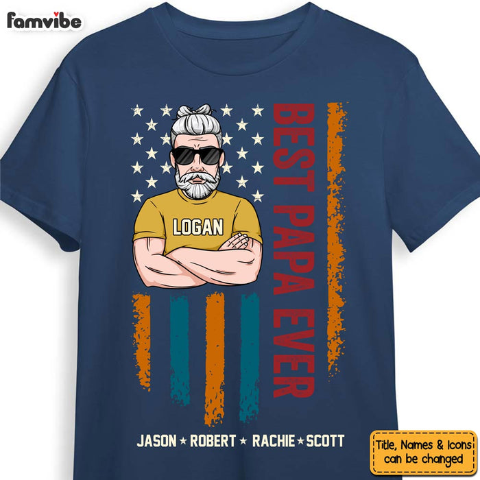 Personalized Gift For Grandpa Shirt - Hoodie - Sweatshirt 24215 1