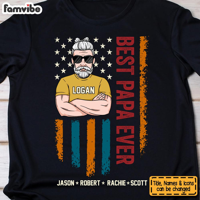 Personalized Gift For Grandpa Shirt - Hoodie - Sweatshirt 24215 1